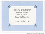 Stacy Claire Boyd Birth Announcement - Four Shining Stars (53187)