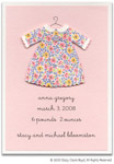 Stacy Claire Boyd Birth Announcement - Marshmallow Pink (40399)