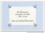 Stacy Claire Boyd Birth Announcement - Four Little Boats (53199)