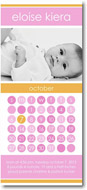 Stacy Claire Boyd Birth Announcement - Calendar Baby Girl (Digital Photo)