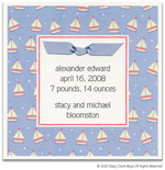 Stacy Claire Boyd Birth Announcement - Happy Sailing (55119)