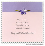 Stacy Claire Boyd Birth Announcement - Just Dreamy 2 (55121)