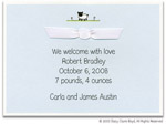 Stacy Claire Boyd Birth Announcement - Cloud Blue Lamb (53139)