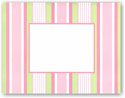 Boatman Geller - Blank Stock Folded Notes - Pink Multistripe (#16317)