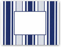 Boatman Geller - Blank Stock Folded Notes - Navy Multistripe (#16319)