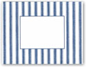 Boatman Geller - Blank Stock Folded Notes - Navy Ticking (#16345)