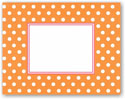 Boatman Geller - Blank Stock Folded Notes - Orange Dot (#16353)