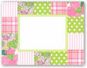 Boatman Geller - Blank Stock Folded Notes - Pink Patchwork (#16365)