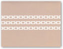 Boatman Geller - Blank Stock Folded Notes - Mocha Chain Link (#16371)