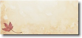 Masterpiece Studios Imprintable Blank Stock - Fall Leaves Letterhead (972432)