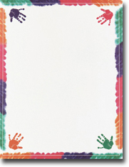 Masterpiece Studios Imprintable Blank Stock - Hands On Letterhead (970830)