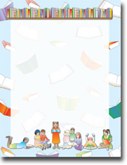 Masterpiece Studios Imprintable Blank Stock - Reading Time Letterhead (972746)