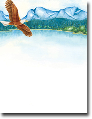 Masterpiece Studios Imprintable Blank Stock - Flying Eagle Letterhead (972835)