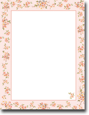 Masterpiece Studios Imprintable Blank Stock - Branch Blossoms Letterhead (972841)