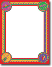 Masterpiece Studios Imprintable Blank Stock - Cinco De Mayo Letterhead (972876)
