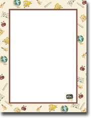 Masterpiece Studios Imprintable Blank Stock - Elementary School Letterhead (972880)