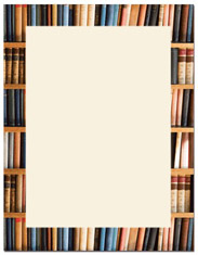 Masterpiece Studios Imprintable Blank Stock - Library Books Letterhead (972883)
