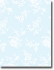 Masterpiece Studios Imprintable Blank Stock - Blue Toile Letterhead (972914)