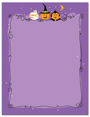 Masterpiece Studios Imprintable Blank Stock - Purple Pumpkin Letterhead (9740022)