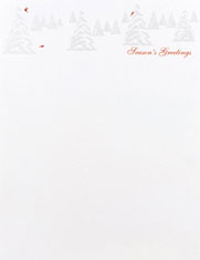 Masterpiece Studios Imprintable Foil Blank Stock - Cardinals Foil Letterhead (964926)