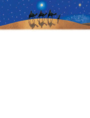 Masterpiece Studios Imprintable Blank Stock - Three Kings Letterhead (967260)
