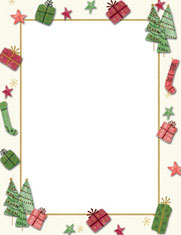Masterpiece Studios Imprintable Blank Stock - Christmas Classics Letterhead (967263)