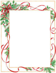 Masterpiece Studios Imprintable Blank Stock - Trimmed Holly Letterhead (970088)