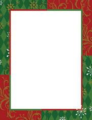 Masterpiece Studios Imprintable Blank Stock - Florentine Diamonds Letterhead (972919)