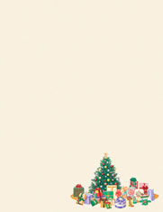 Masterpiece Studios Imprintable Blank Stock - Christmas Presents Letterhead (972920)