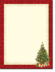Masterpiece Studios Imprintable Blank Stock - Lacy Tree Letterhead (20103012-20102252)