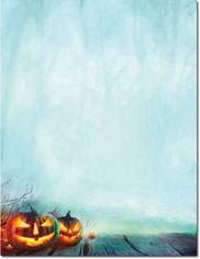 Imprintable Blank Stock - Enchanted Pumpkins Letterhead by Masterpiece Studios (OOS 2021)