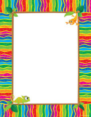 Imprintable Blank Stock - Chameleon  Letterhead by Scholastic (SLH915)