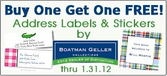 Buy One Get One FREE - Labels & Stickers by Boatman Geller