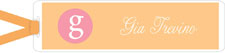 I'm Inkpressed Bookmarks - Initial Bubble Melon (Holiday Papers #BM-1210)