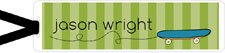 I'm Inkpressed Bookmarks - Skateboard (Holiday Papers #BM-1230)