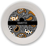 Devora Designs - Melamine Bowls (Tuxedo Paisley) TUXPAISLEY-BOWL