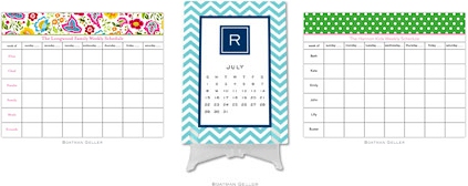 Calendar Pads & Desktop Calendars by Boatman Geller