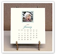 Stacy Claire Boyd - Personalized Digital Photo 2012 Desk Calendar & Easel (CCS124)