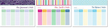 Weekly Planner Pads by iDesign + Co.