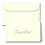 Classic Impressions Embossed Stationery - Calligraphy Gift Enclosure Cards (ES707D)