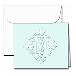 Classic Impressions Embossed Stationery - Vineyard Gift Enclosure Cards (WB8100)