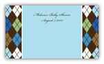 Mayberry Design - Calling Cards (Argyle Blue) (1064-2pc)