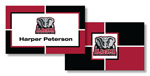 Noteworthy Collections College Calling Cards - Color Block (Alabama) (CEC-ALA02)