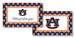 Noteworthy Collections College Calling Cards - Simple Dot (Auburn) (CEC-AUB08)
