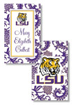 Noteworthy Collections College Calling Cards - Woodcut (LSU) (CEC-LSU09)