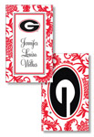 Noteworthy Collections College Calling Cards - Woodcut (Georgia) (CEC-UGA09)