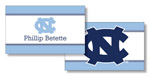 Noteworthy Collections College Calling Cards - Color Band (North Carolina) (CEC-UNC07)