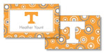 Noteworthy Collections College Calling Cards - Circle Burst (Tennessee) (CEC-UTN01)