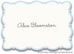 Stacy Claire Boyd Calling Card - Little Scallop Blue (45909)