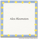 Stacy Claire Boyd Calling Card - Blue Dimples (44929)